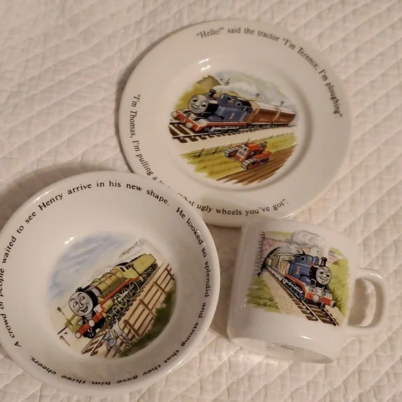 💥Vtg Set Of 3 Tomas Wedgwood Of Etruria & Barlaston - Picture 1 of 11